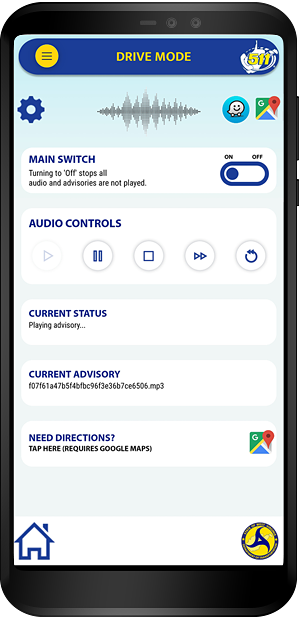 Drive Safe WV Mobile App Alerts