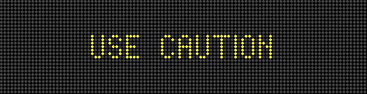 USE CAUTIONWATCH FORSTOPPED TRAFFIC AHEAD